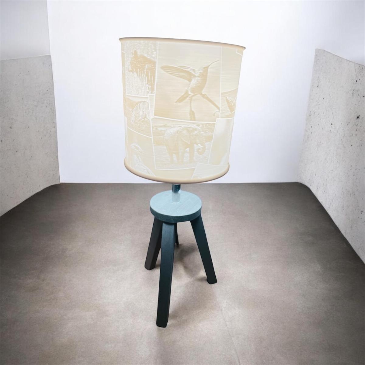 Lampes de chevet + abat jour personnalisé 