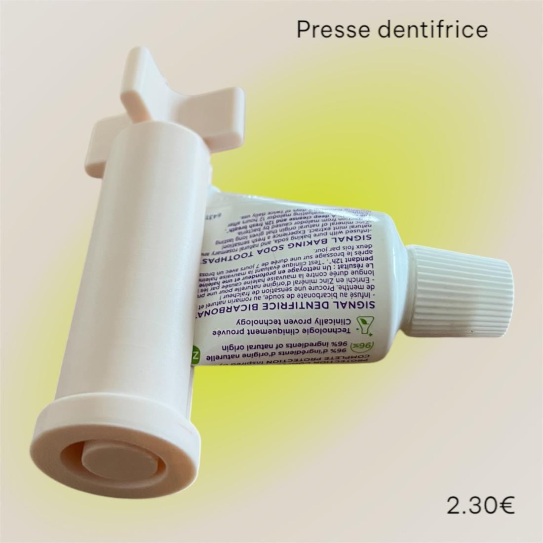 Presse dentifrice
