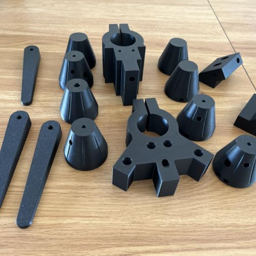 Pièces imprimés en PETG Carbone