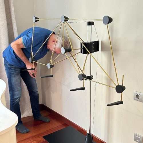 Montage final au domicile de la cliente